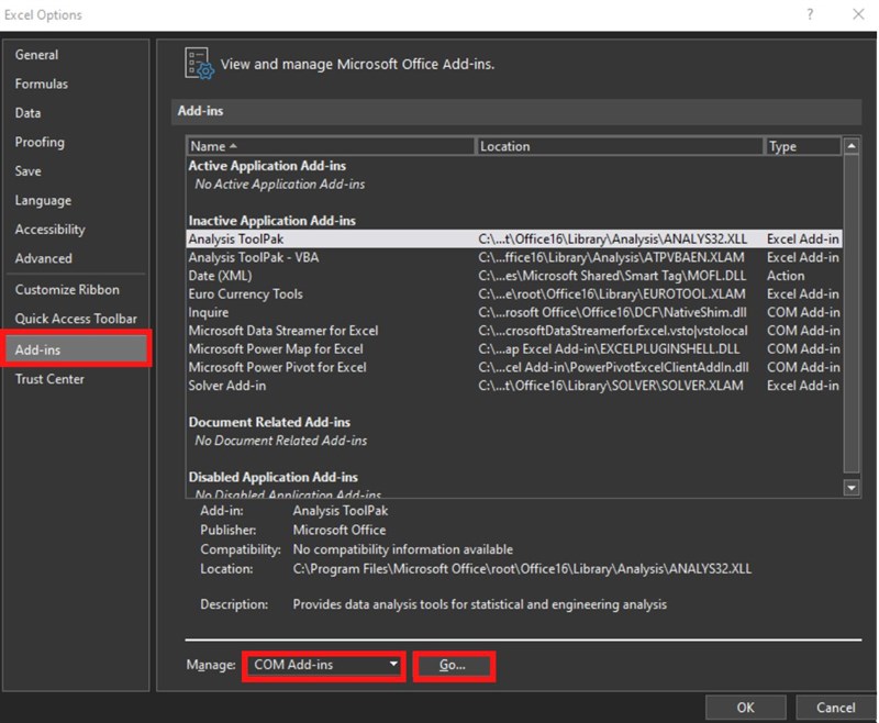 Cách sửa lỗi Not Enough Memory to Run Microsoft Excel