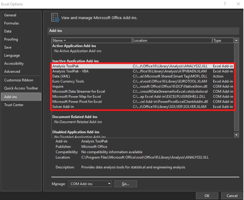 Cách sửa lỗi Not Enough Memory to Run Microsoft Excel