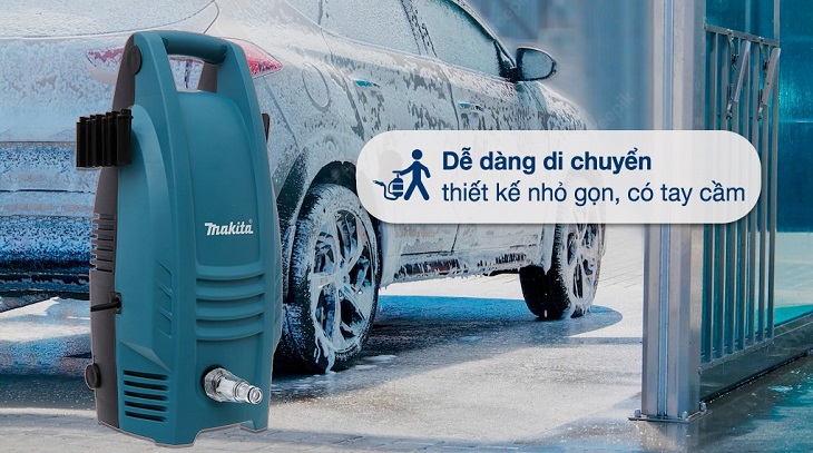 Máy phun xịt rửa áp lực cao Makita HW101 1300W