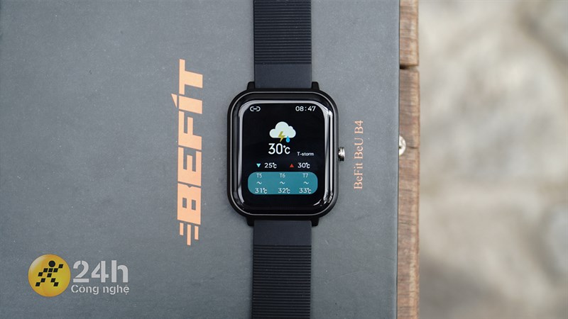 Tổng thể chiếc đồng hồ khá nhẹ nên cho cảm giác đeo thoải mái. 