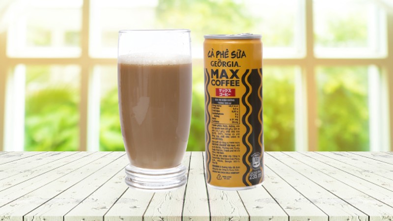 Hương vị của cà phê sữa Georgia Max Coffee