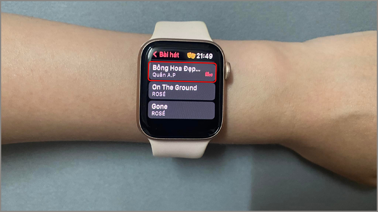 Cách điều khiển nhạc bằng Apple Watch Cách điều khiển nhạc bằng Apple Watch