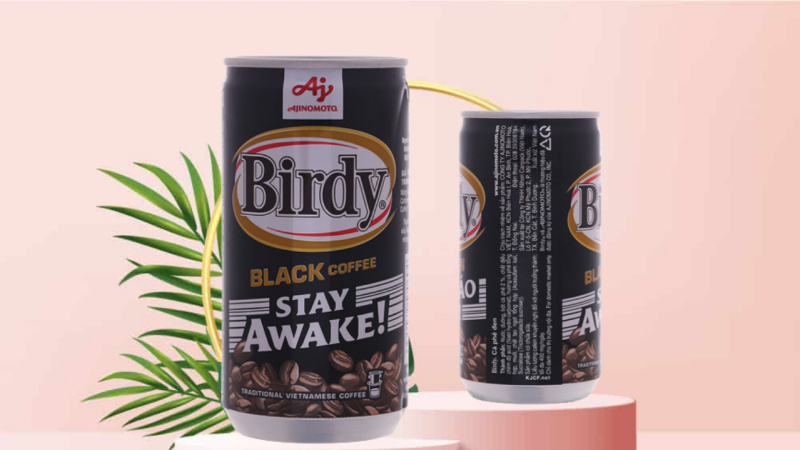 Cà phê đen Birdy stay awake