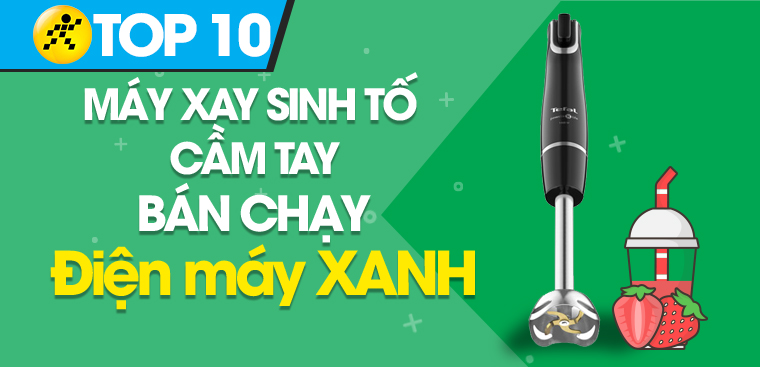 Máy xay sinh tố cầm tay loại nào tốt? Top 10 máy xay sinh tố cầm tay tốt nhất