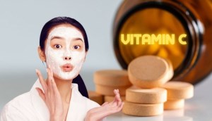 Nghiền nhỏ viên vitamin C để đắp mặt, da trắng sáng, mờ thâm hiệu quả