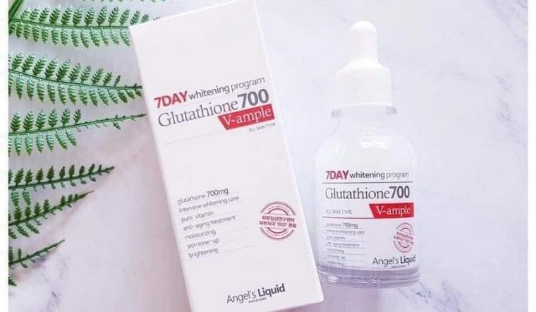 glutathione 700 review Kem dưỡng trắng da Angel's liquid 7DAY Whitening Program Glutathione 700  V-Cream 50ml main image 1