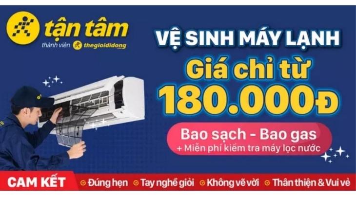 Dịch vụ vệ sinh máy lạnh giảm giá 10%, tặng ngay miễn phí kiểm tra Máy lọc nước