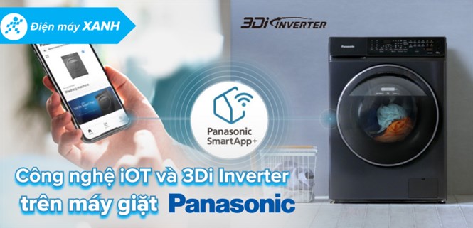 Công nghệ Panasonic SmartApp+ và Ai Smart Wash trên máy giặt Panasonic có gì đặc biệt?