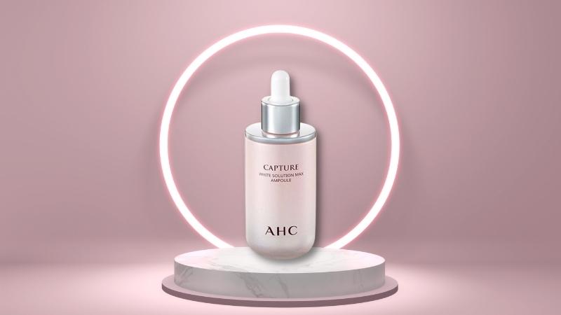 Serum AHC màu hồng Capture White Solution Max Ampoule