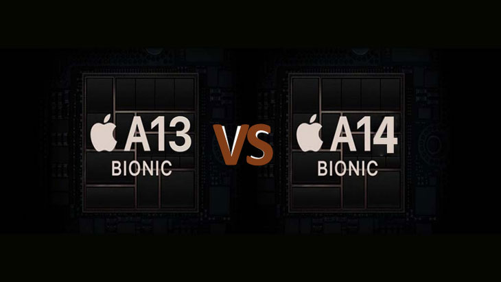 Cả 2 chipset Apple A13 Bionic và Apple A14 Bionic đều đem đến hiệu năng vượt trội, tốc độ xử lý mạnh mẽ