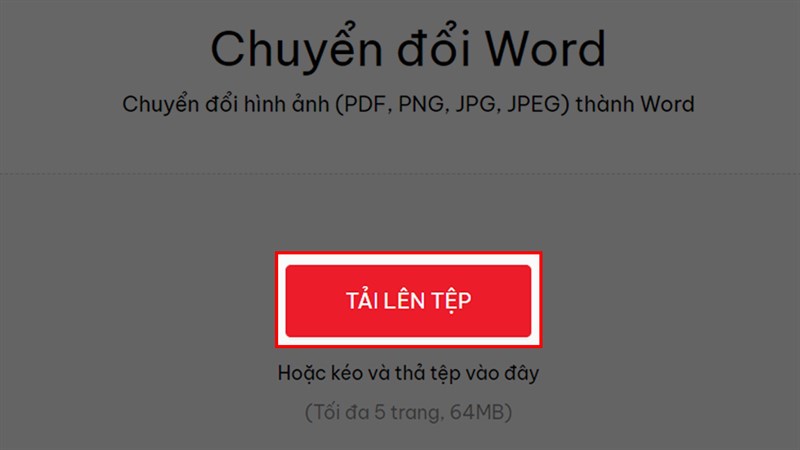 Cách chuyển ảnh thành file Word siêu nhanh không cần tải phần mềm khác