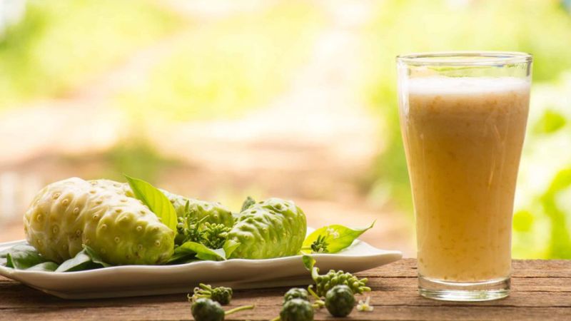 How to make cool noni juice, cool down the body