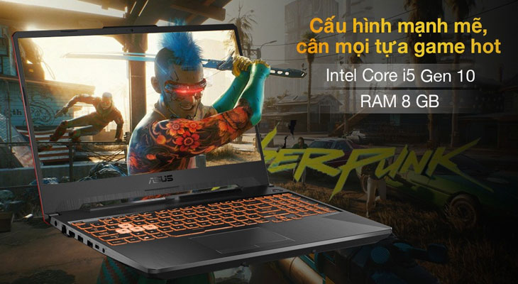 Laptop gaming sử dụng CPU có xung nhịp cao