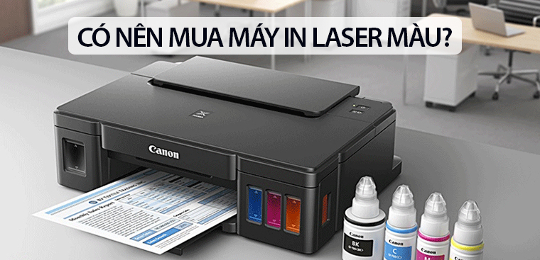 Có nên mua máy in laser màu? 4 lý do nên mua máy in laser màu