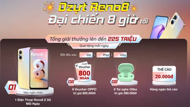 Thông báo kết quả Reno8
