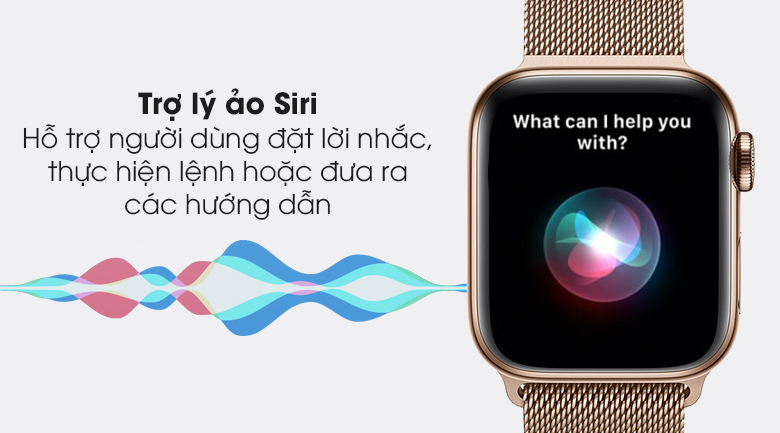 Có nên mua Apple Watch 5 thời điểm hiện tại? Lý do nên mua Apple Watch 5 ngay > Trợ lý ảo Siri giúp cuộc sống trở nên dễ dàng hơn