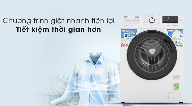 Máy giặt Beco được trang bị nhiều chế độ giặt