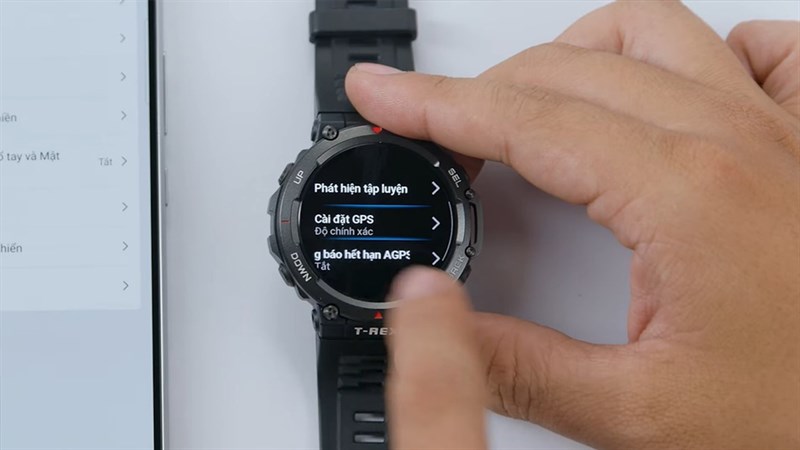 Khả năng định vị GPS của Amazfit T-Rex 2 là cực kỳ tốt. 
