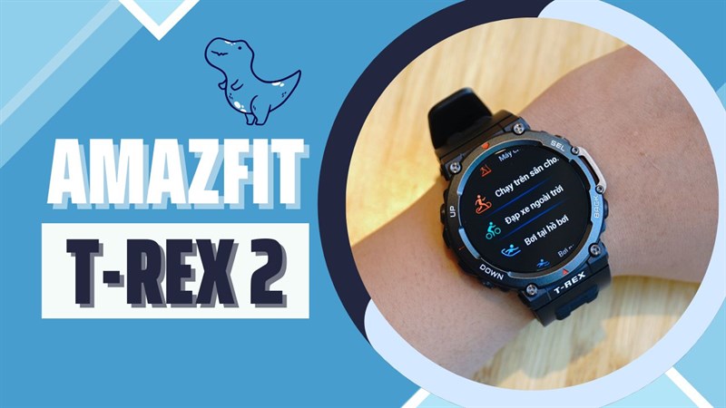 Có nên mua Amazfit T-Rex 2?