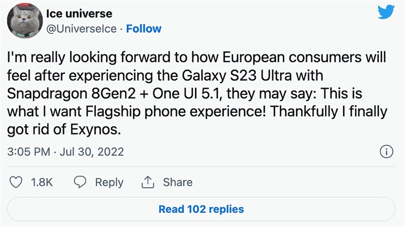 Leaker Ice chia sẻ thông tin về One UI 5.1 Leaker Ice chia sẻ thông tin về One UI 5.1