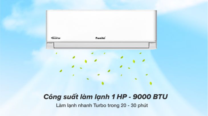 8 lý do nên mua máy lạnh Funiki cho gia đình của bạn > Máy lạnh Funiki đa dạng về công suất