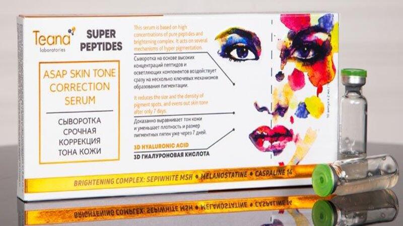 Serum Teana Super Peptides Asap Skin Tone Correction
