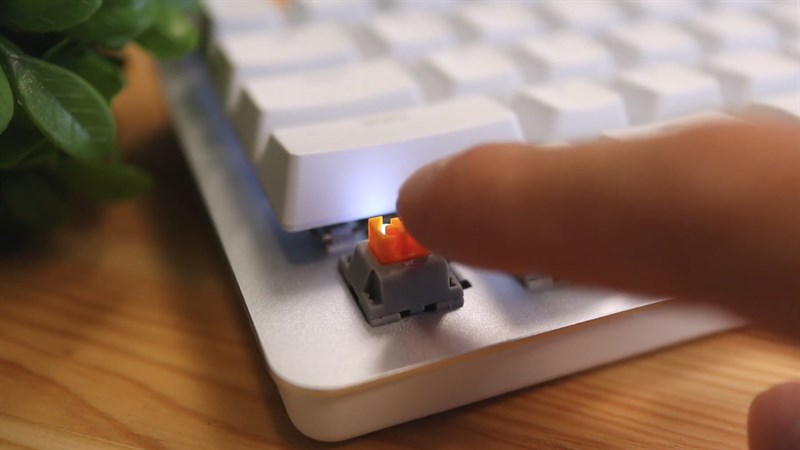 Razer Pro Type được trang bị Orange Switch mang lại cảm giác gõ phím đã tay