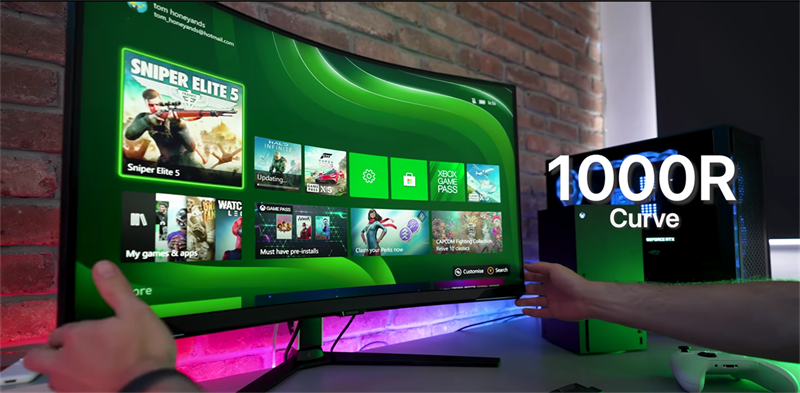 Trên tay màn hình Samsung Odyssey Neo G8