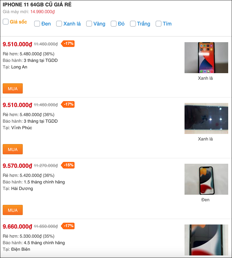 iPhone cũ giá dưới 10 triệu đang được giảm sốc tận 30%, quẹo lựa ngay