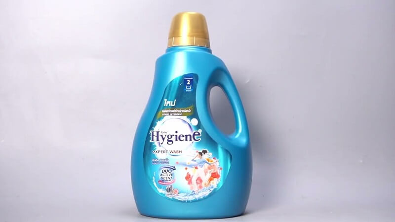 Nước giặt xả Hygiene xanh cũng có khả năng giặt sạch và khử mùi