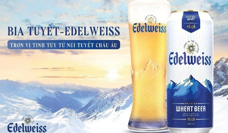 Khám phá hương vị ấn tượng của bia tuyết Edelweiss đến từ Châu Âu