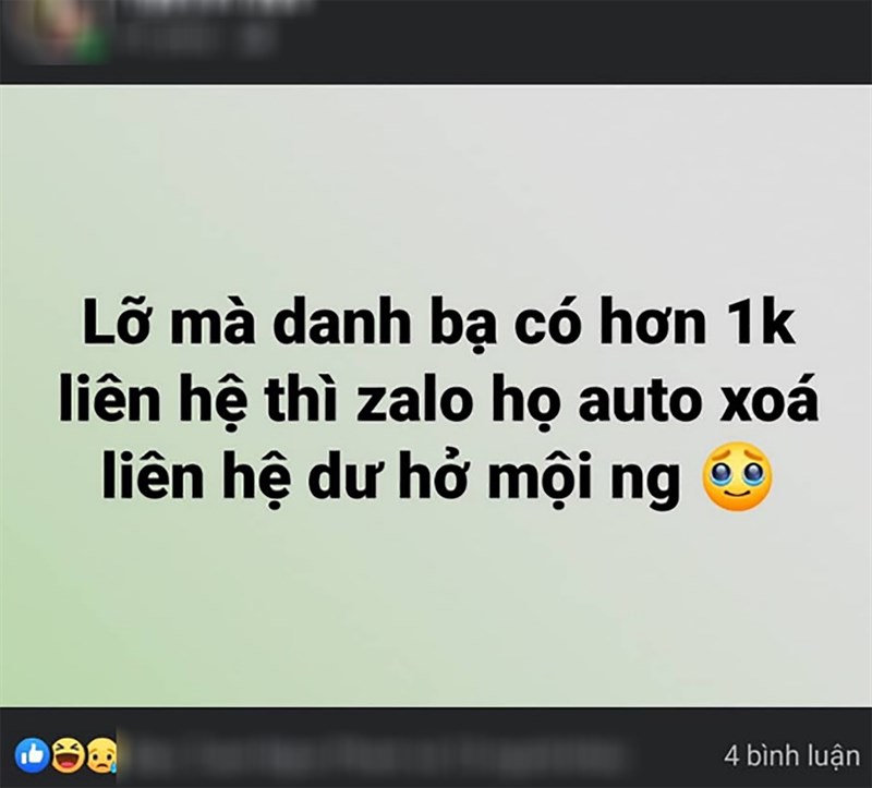 Thực hư câu chuyện Zalo thu phí người dùng và những thắc mắc Thực hư câu chuyện Zalo thu phí người dùng và những thắc mắc