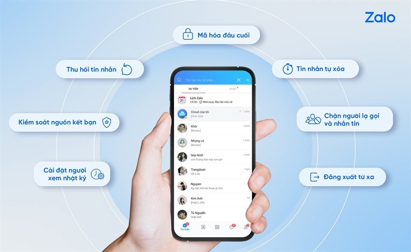 Zalo cũng khá chăm chút cho những đối tượng sử dụng khác nhau Zalo cũng khá chăm chút cho những đối tượng sử dụng khác nhau
