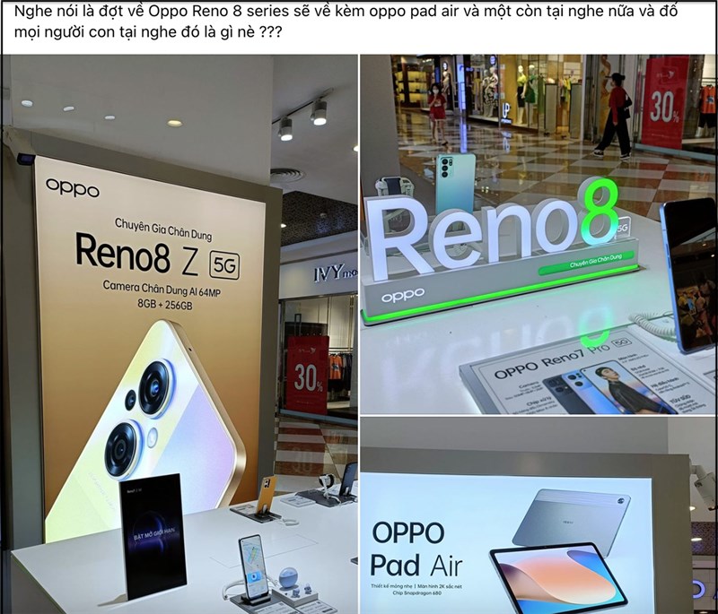 Hình ảnh sự kiện OPPO Reno8 sắp được Hình ảnh sự kiện OPPO Reno8 sắp được