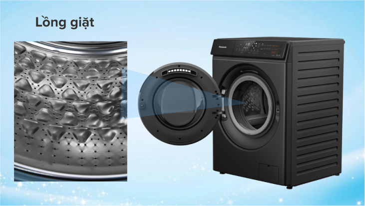 Review MG Sấy mới (sấy 6kg) FR model - Mâm giặt