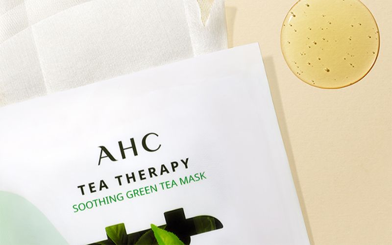 AHC Tea Therapy Soothing Green Tea Mask
