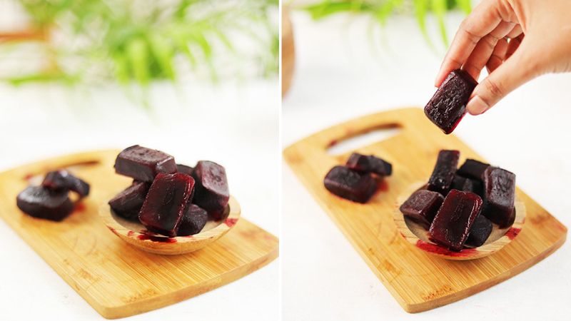 How to make cold stones from beets and cucumbers to nourish the skin