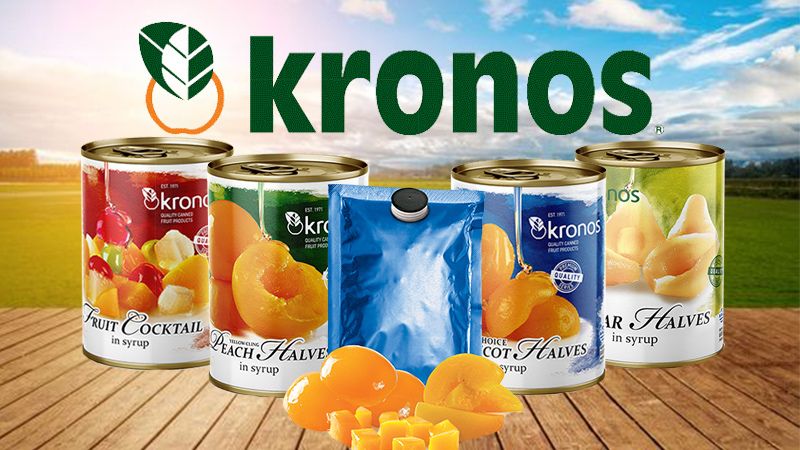 Với đào ngâm Kronos có ngay ly trà đào dầm thơm ngon, giải nhiệt mùa hè