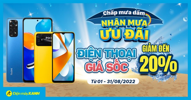 Back to school, ưu đãi cực cool - Điện thoại giảm giá lớn đến 20%, chốt đơn chốt đơn!