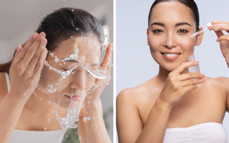 Làm sạch da mặt mỗi ngày