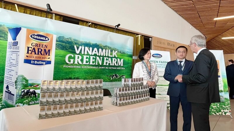 Sữa tươi Green Farm Vinamilk có hương vị thơm ngon thuần khiết nhất