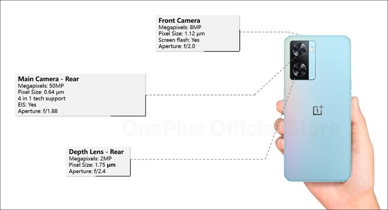 OnePlus Nord N20 SE ra mắt với camera 50MP, sạc nhanh 33W