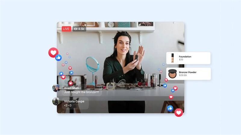 Facebook Live Shopping sẽ chính thức ngừng hoạt động vào ngày 1/10