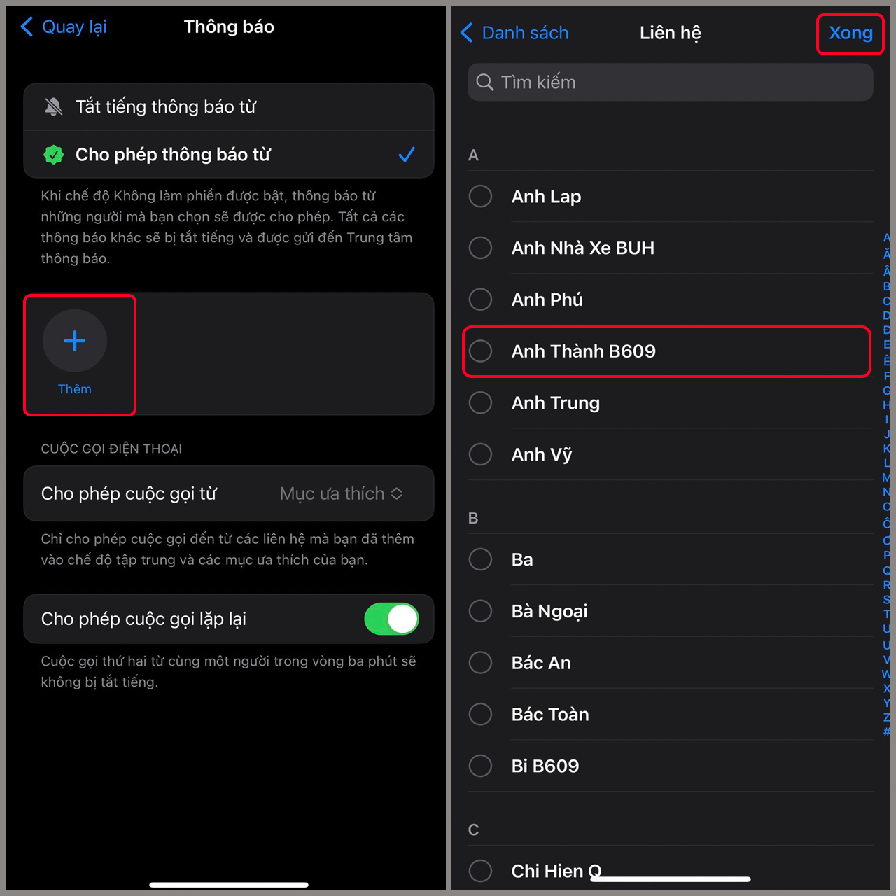 Cách tạo chế độ tập trung trên iPhone