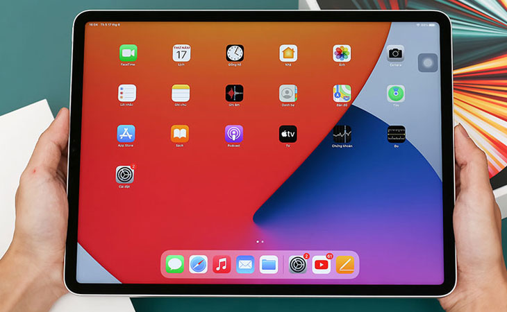 iPad Pro 12.9 inch có kích thước màn hình rộng