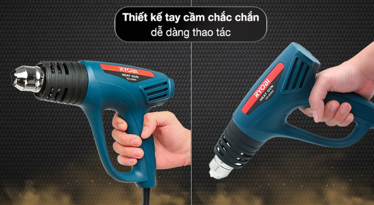 Máy thổi hơi nóng Ryobi HG-2000K 2000W 