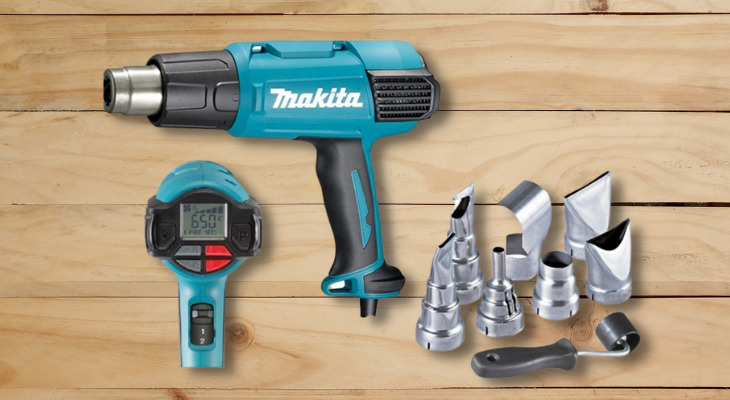 Máy thổi hơi nóng có nhiều phụ kiện kèm theo