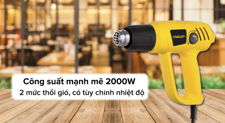 Máy thổi hơi nóng Stanley STEL670-B1 2000W