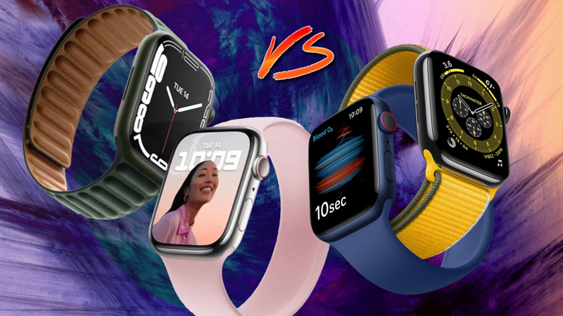 So sánh Apple Watch S6 và S7. Đâu là điểm khác biệt? > Chất liệu cấu tạo thoải mái cho người mang