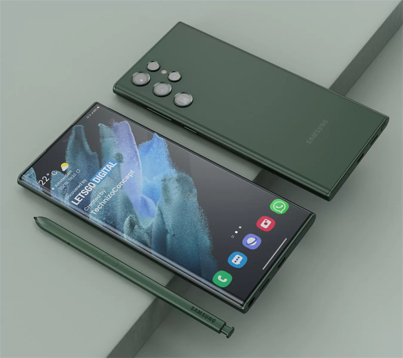 Ảnh render Galaxy S22 Ultra Ảnh render Galaxy S22 Ultra